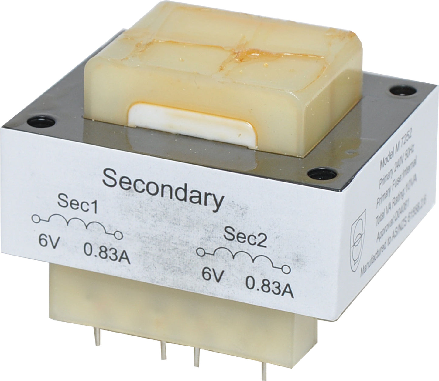 EI Core Transformer 10VA 6+6V PCB Transformer M7252