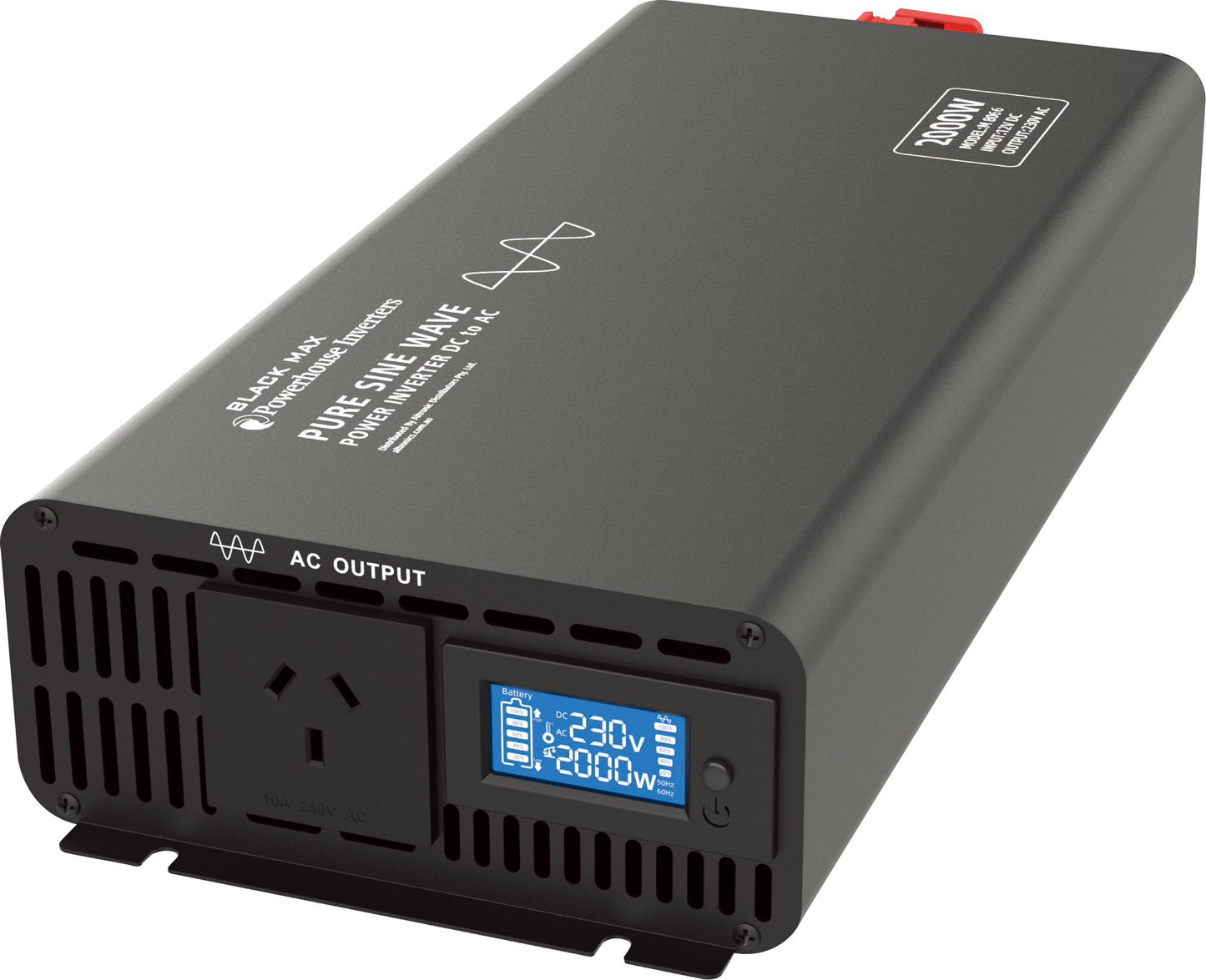 DC-AC Power Inverter 2000W 12V To AC Pure Sine Wave Power Inverter M8066