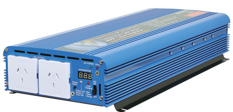 Power Inverter Pure Sine Wave & Solar Charger 1500W 12V To 240V M8133