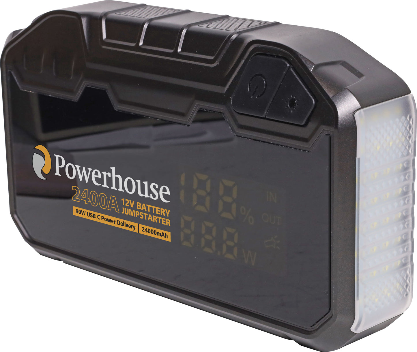 Battery Charger 24000mAh 2400A Lithium Vehicle Battery Jumpstarter Pack M8195C