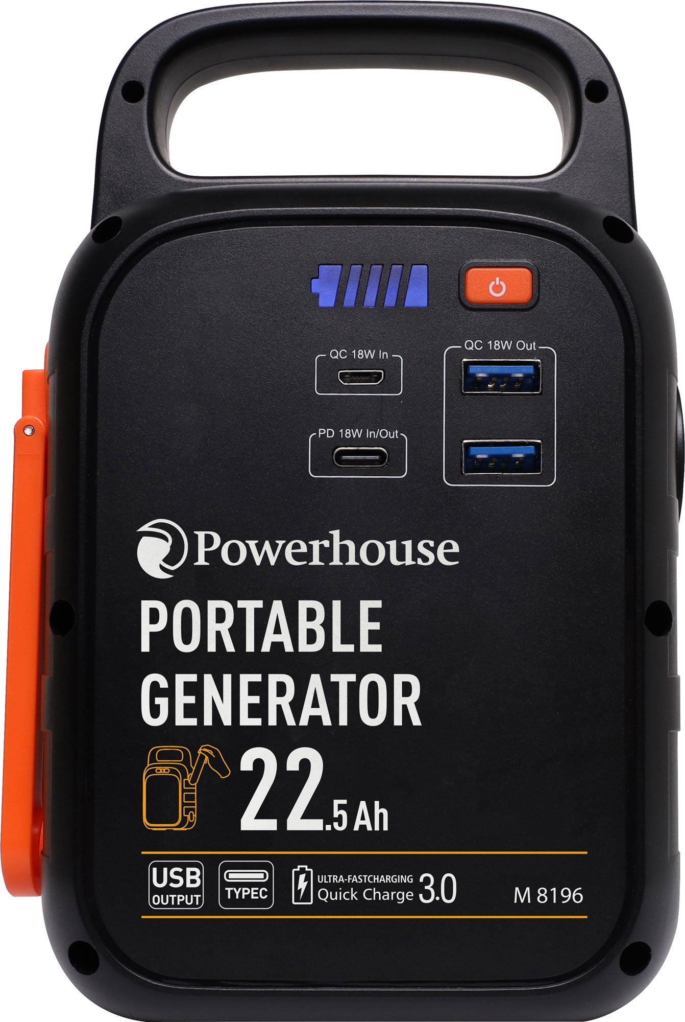 Power Bank 83Wh USB Portable DC Power Generator & Camp Light M8196