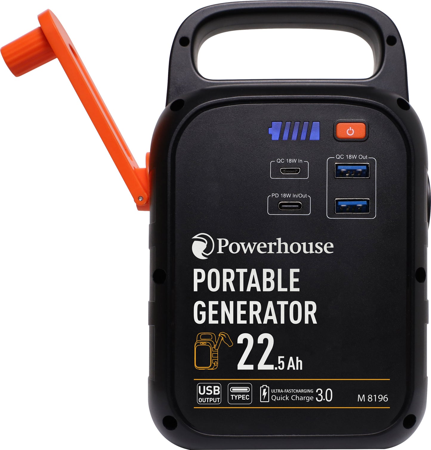 Power Bank 83Wh USB Portable DC Power Generator & Camp Light M8196