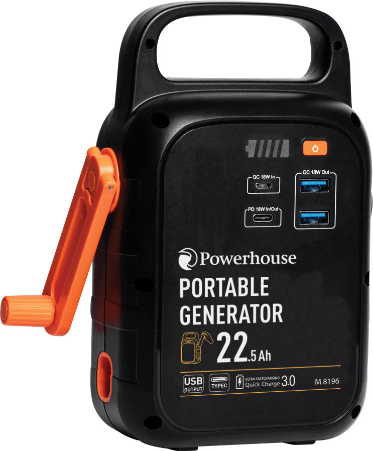 Power Bank 83Wh USB Portable DC Power Generator & Camp Light M8196