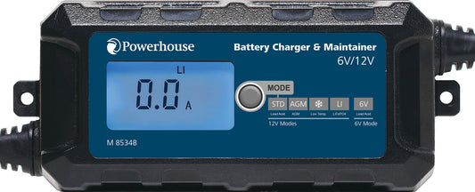Battery Charger 6V/12V 6A / 14.4V 4.5A Automotive M8534B