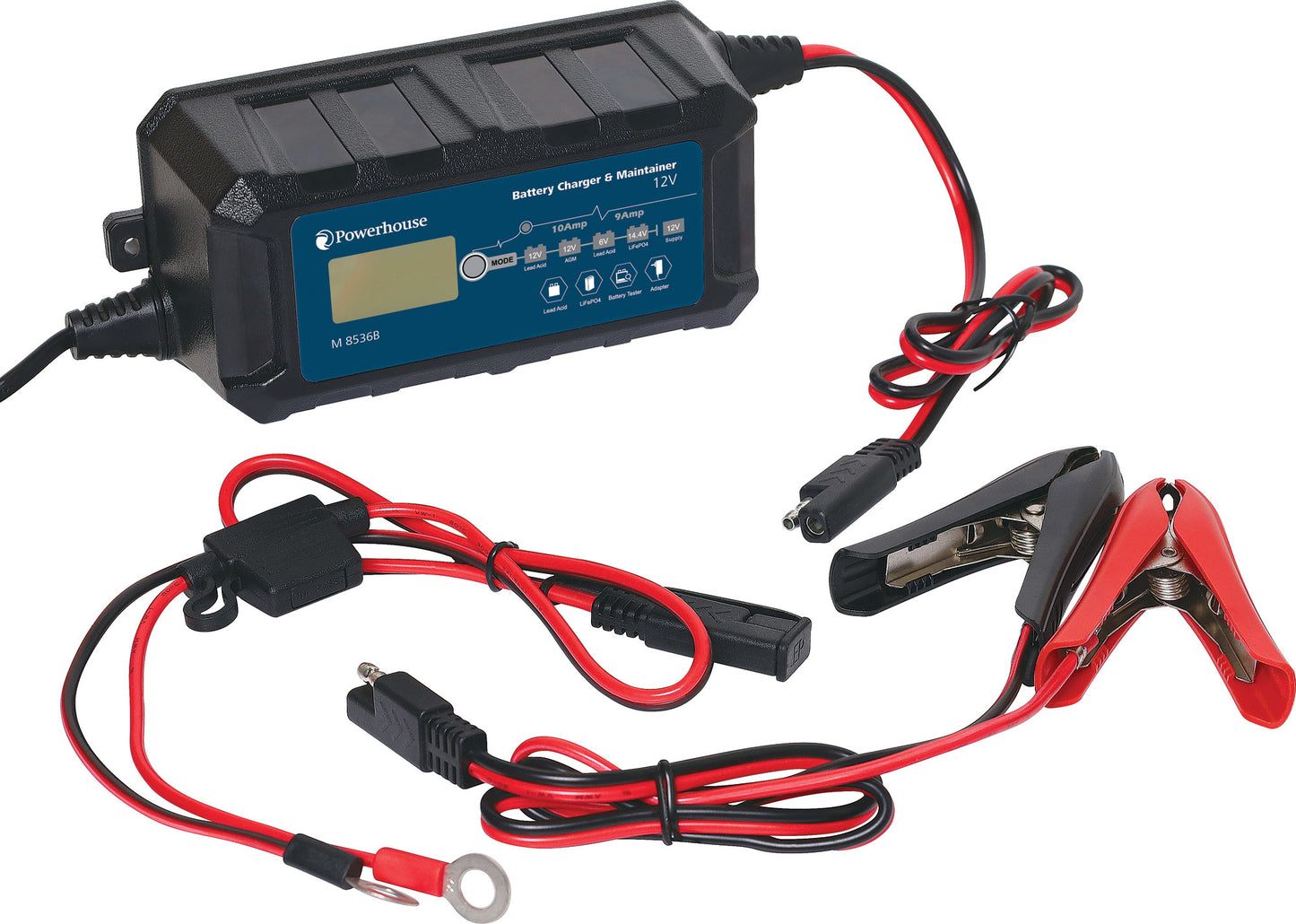 Battery Charger Automotive 12V 10A / 14.4V 9A M8536B