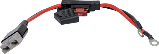 DC Power Connectors 0.3m Ring Terminal To Anderson Style Cable With Inline Fuse M8656