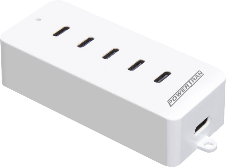USB Charging 5 Way USB-C QC3.0 100W PD Charger Hub M8865