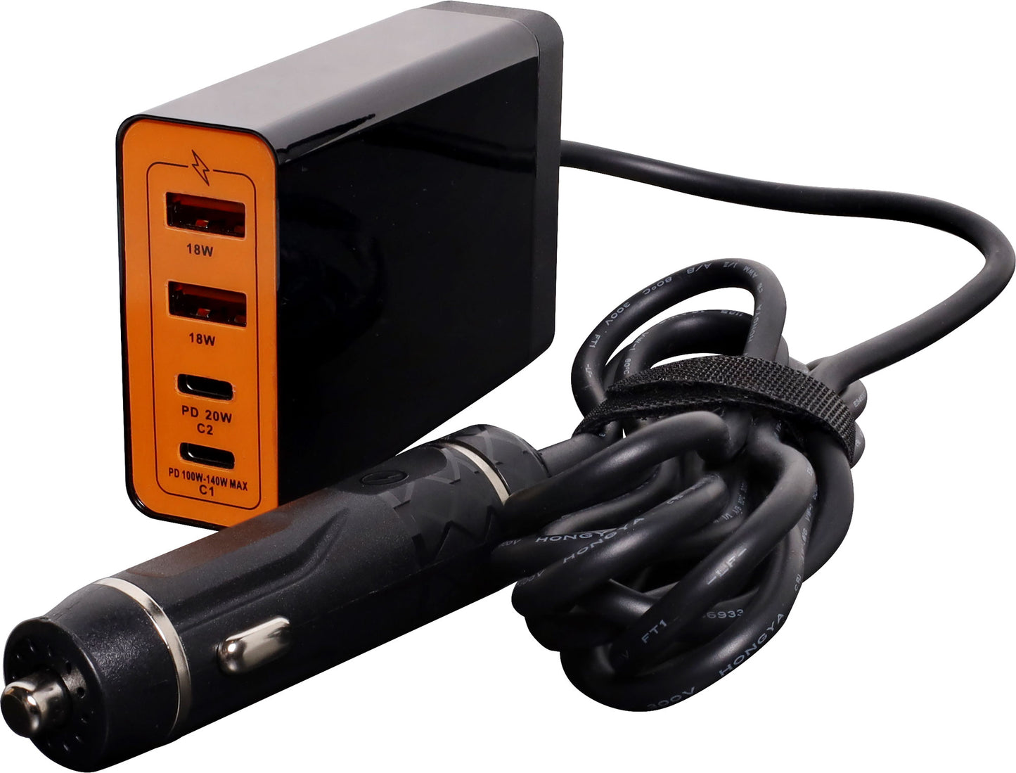 USB C 140W PD Car Adapter With 2m Cable M8867