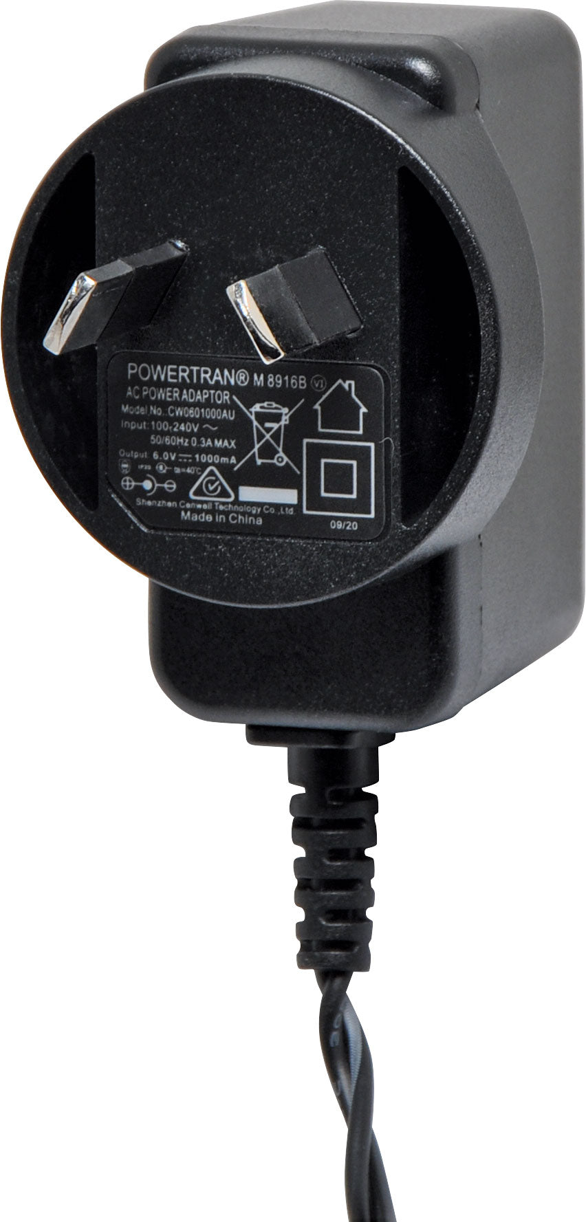 Power Adapter 6V DC 1A Appliance Power Supply Adapter M8916B