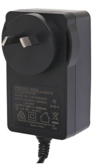 Power Adapter 12V DC 3A Appliance Power Supply Adapter M8937D
