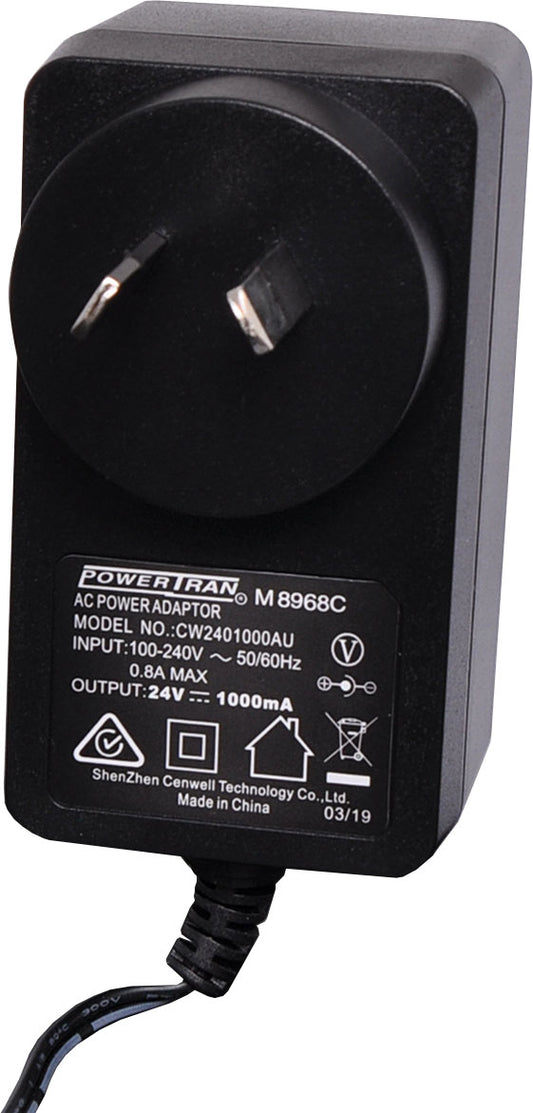 Power Adapter 24V DC 1A Appliance Power Supply Adapter M8968C