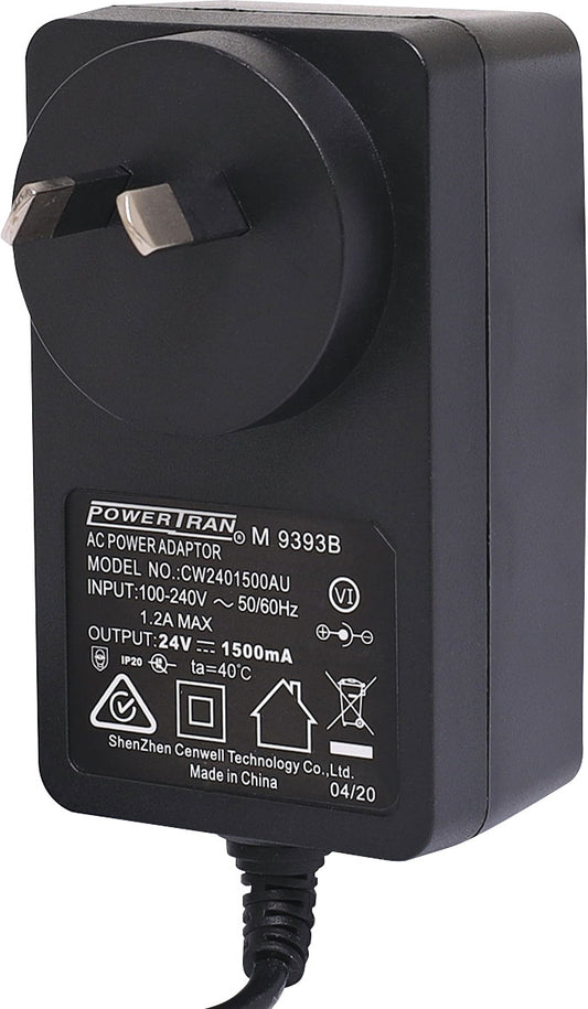 Power Adapter 24V DC 1.5A Appliance Power Supply Adapter M9393B