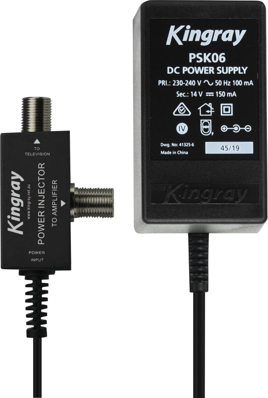 Kingray Psk06 14vdc 150ma Pal Power Supply M9486