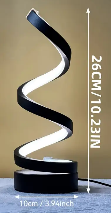 Lamp Spiral USB Adjustable Brightness MF176270/BK