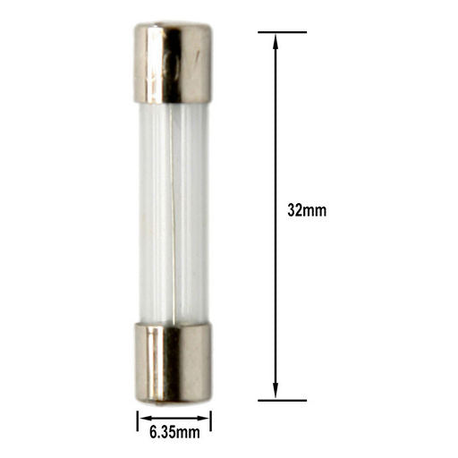 Fuse MGC Glass 3AG 8A MGC8