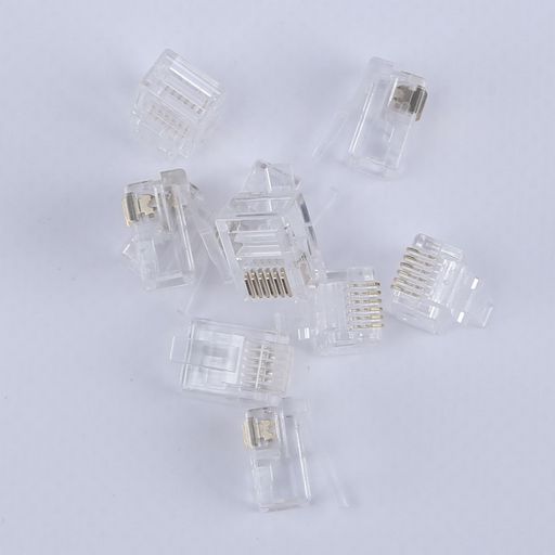 Plug Rj12 6p/6c Crimp Pk10 MOD6
