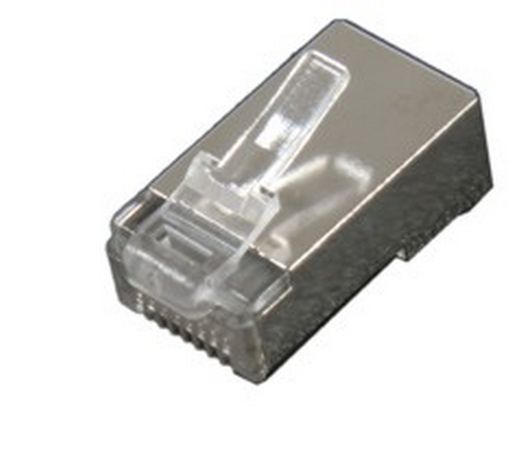 Plug Rj45 Mod 8p/8c Cat6 Shielded Stranded Pk10 MOD906