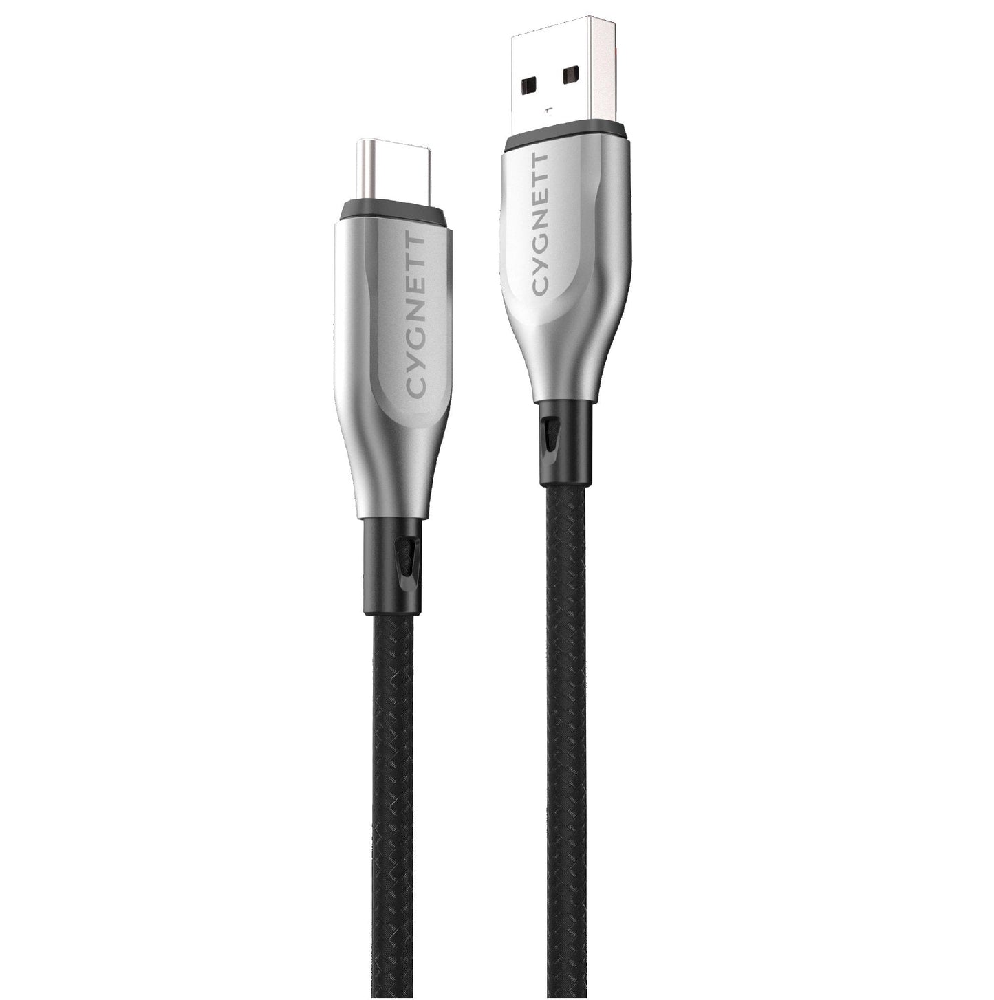 Cygnett Armoured USB-C To USB-A Cable 2m Black CY4683PCUSA