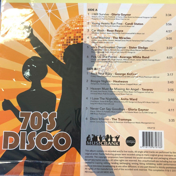 LP 12In 70s Disco KXLP12