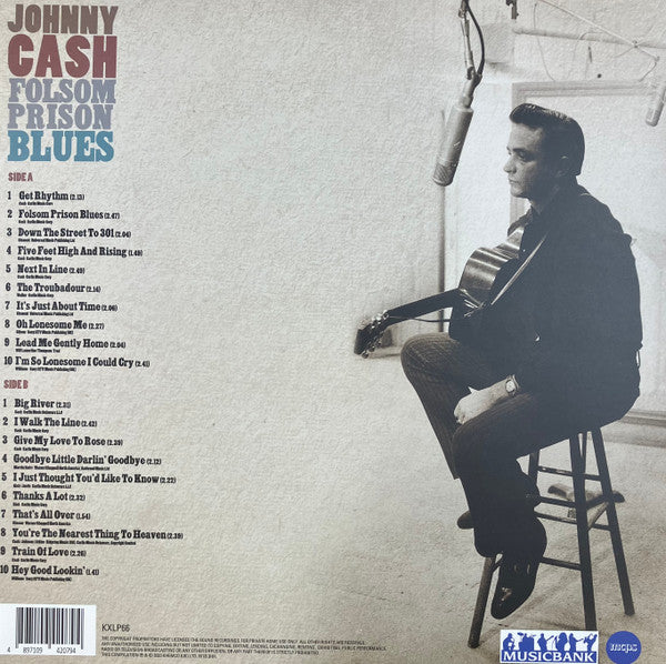 LLP 12In Johnny Cash Folsom Prison Blues KXLP66