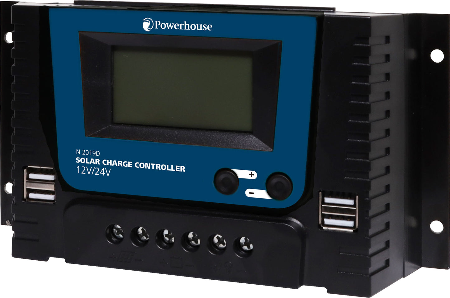 Solar Charge Controller With USB 12/24V 30A PWM N2019D