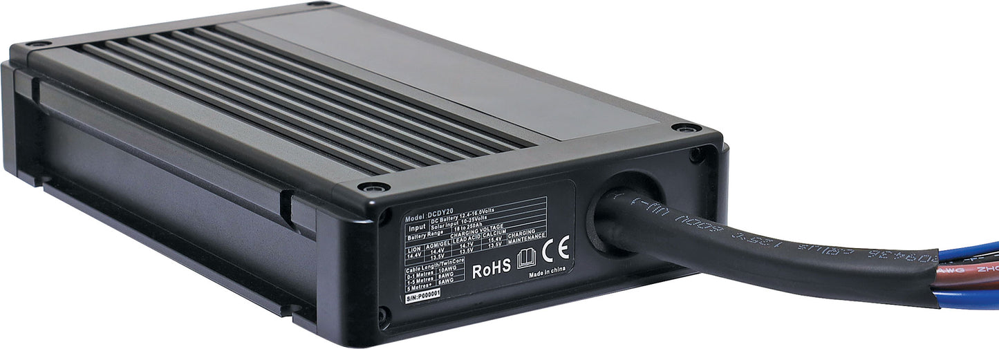 Battery Charger Dual With MPPT Solar Input 20A DC To DC N2087