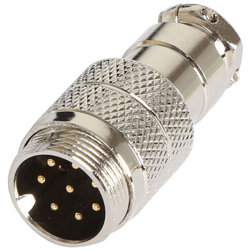 Microphone Inline Socket 8pin Line NC518-8