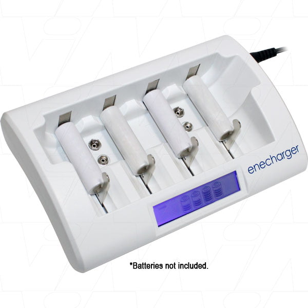 Enecharger Smart LCD NIMH Battery Charger AAA, AA, C, D & 9V Nc800u