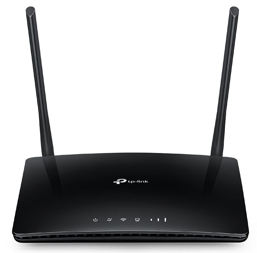 TP-Link TL-MR6400 N300 Wireless N 3G/4G LTE Router 2.4GHz (300Mbps) 802.11bgn 3x100Mbps LAN 1x 100Mbps 4G SIM Slot, Band5&Band28 NWTL-MR6400