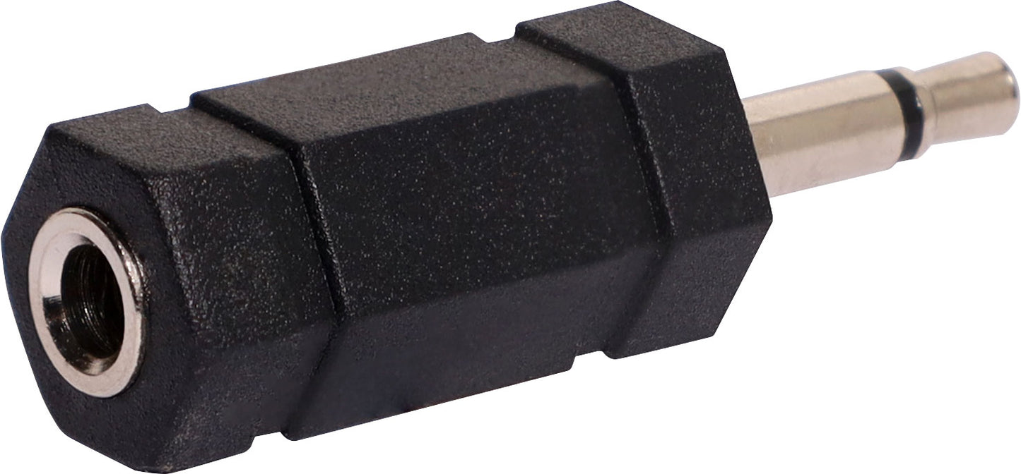 Jack Socket 3.5mm Mono Plug To 3.5mm Stereo Socket Adapter P0350
