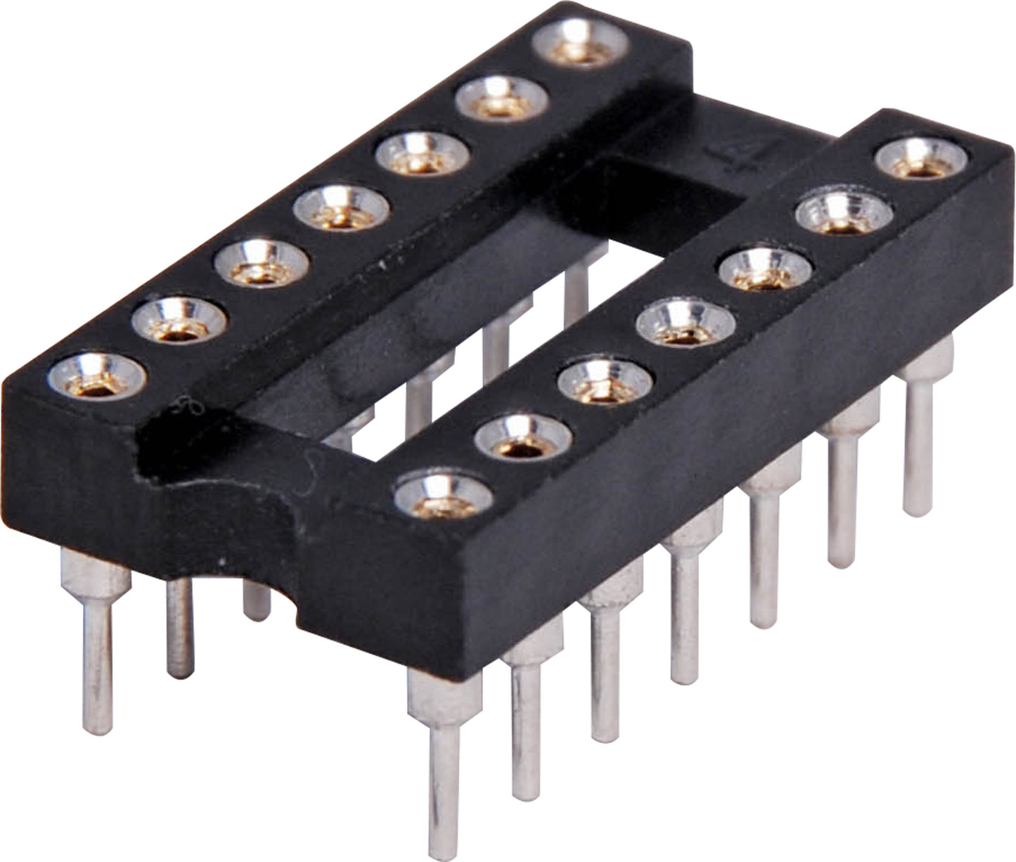 IC Socket 14 Pin (0.3") DIL Machined Pin P0532