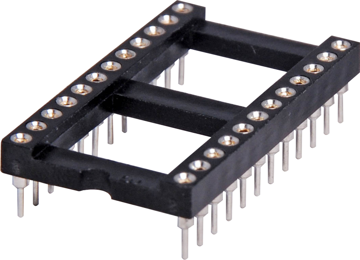 DIL Machined Pin IC Socket 24 Pin (0.6") P0540