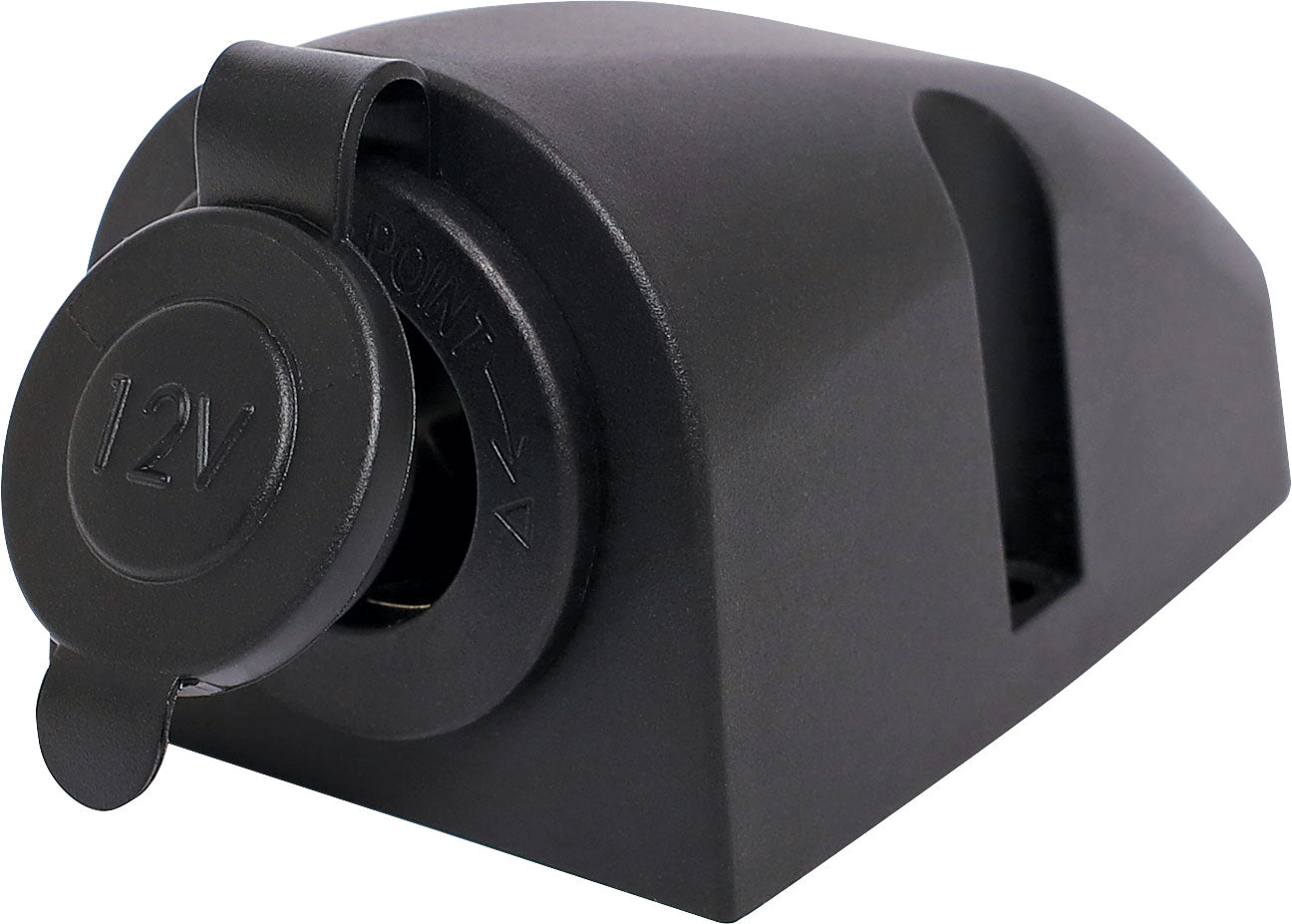 DC Power Connectors 12VDC Surface Mount Female Black Car Accessory Socket P0649