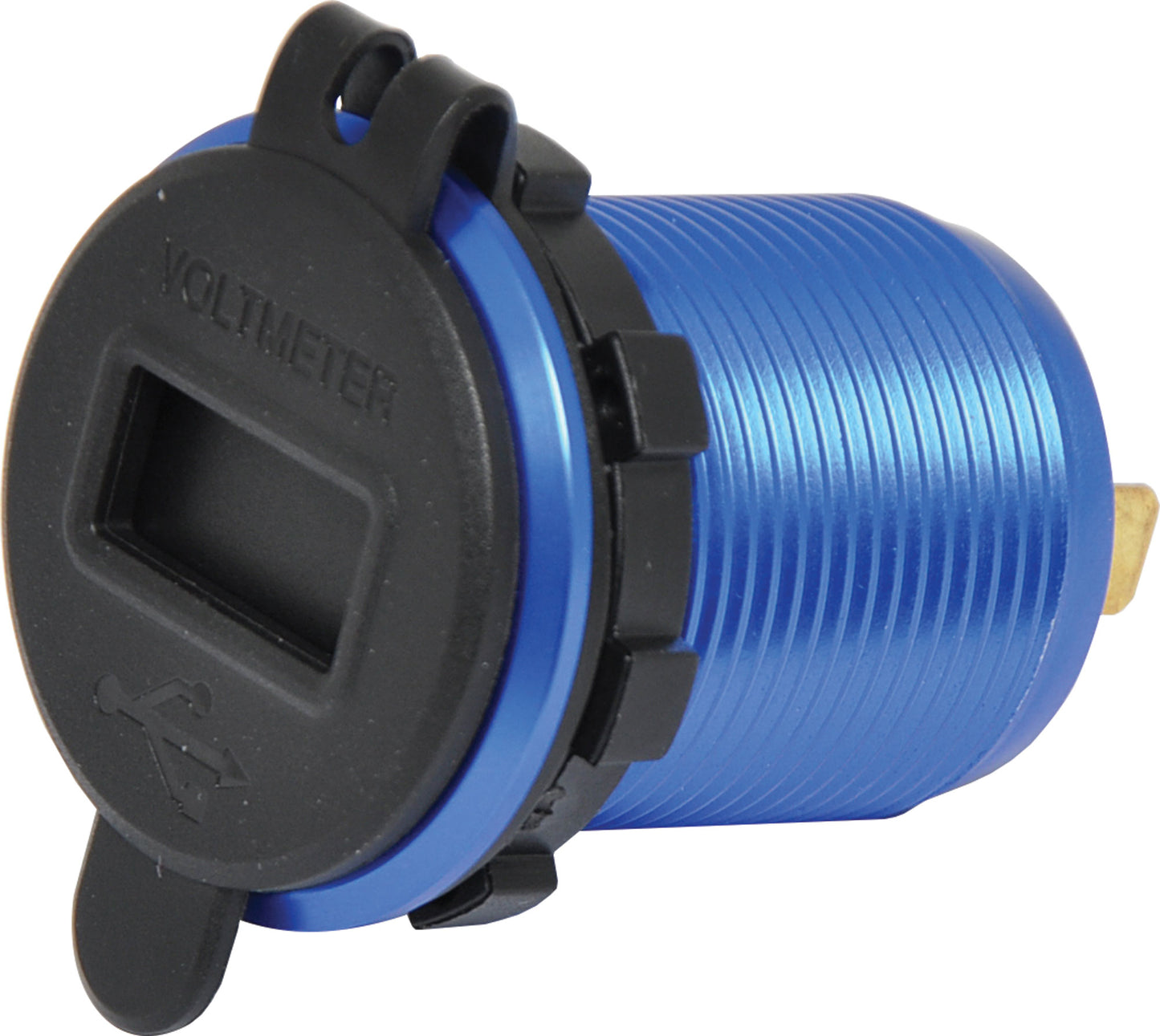 DC Power Connectors QC3.0 4.2A Dual USB Panel Mount Charging Socket P0695