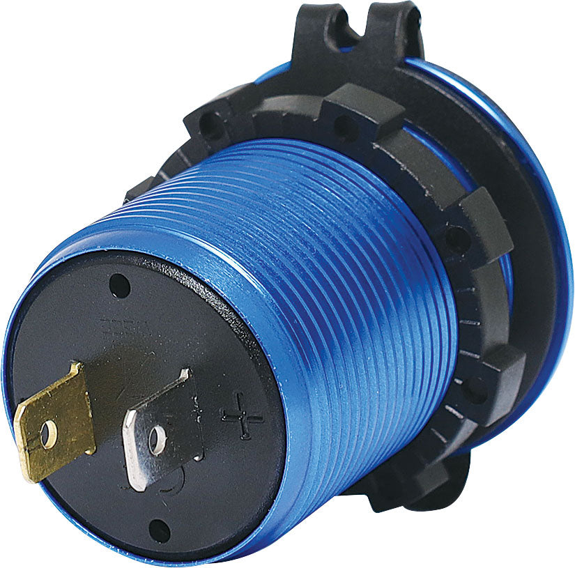 DC Power Connectors C3.0 3A USB C Power Delivery Charging Socket With Voltmeter P0696A