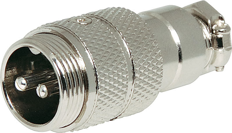 Microphone Connector 2 Pin Male Line P0943