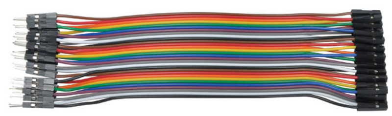 Pin To Socket 30 Way Prototyping Ribbon Strips 175mm P1021