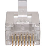 Modular RJ Connector RJ45 Modular Plug Cat5e Shielded (Suit Solid Cable) 8P8C P1382