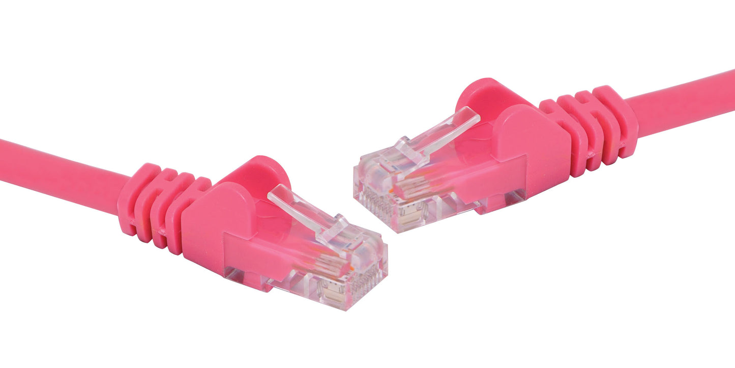 Ethernet Patch Cable Cat6 UTP Pink 5m P1580B