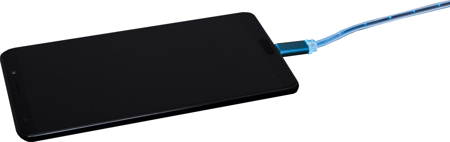 USB Charging LED USB A-C Retractable Lead P1894