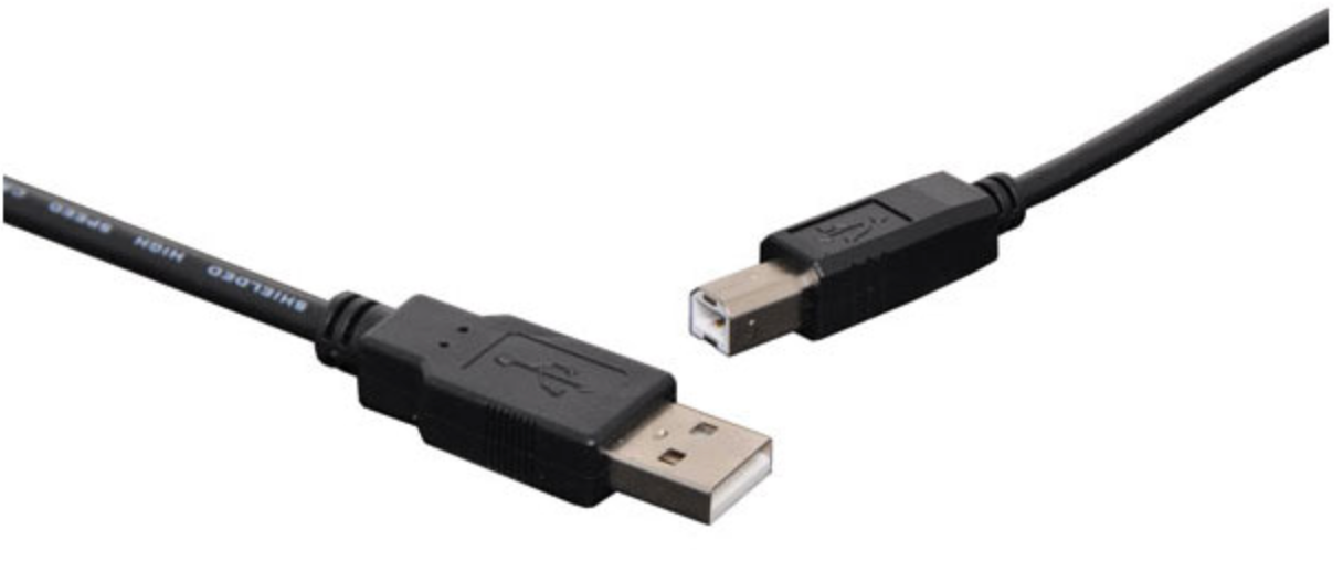 USB Cable A Male To B Male 2.0 2m P1913C
