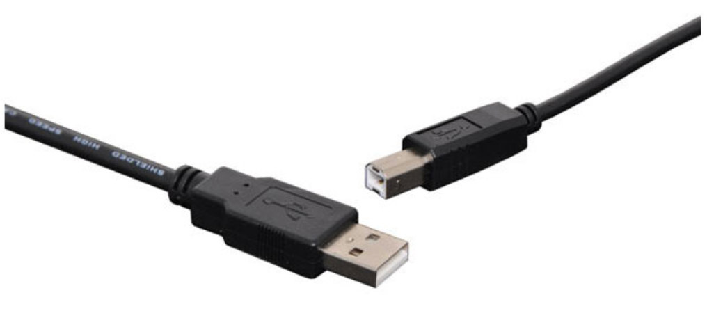 USB Cable A Male To B Male 2.0 Black 5m P1916C