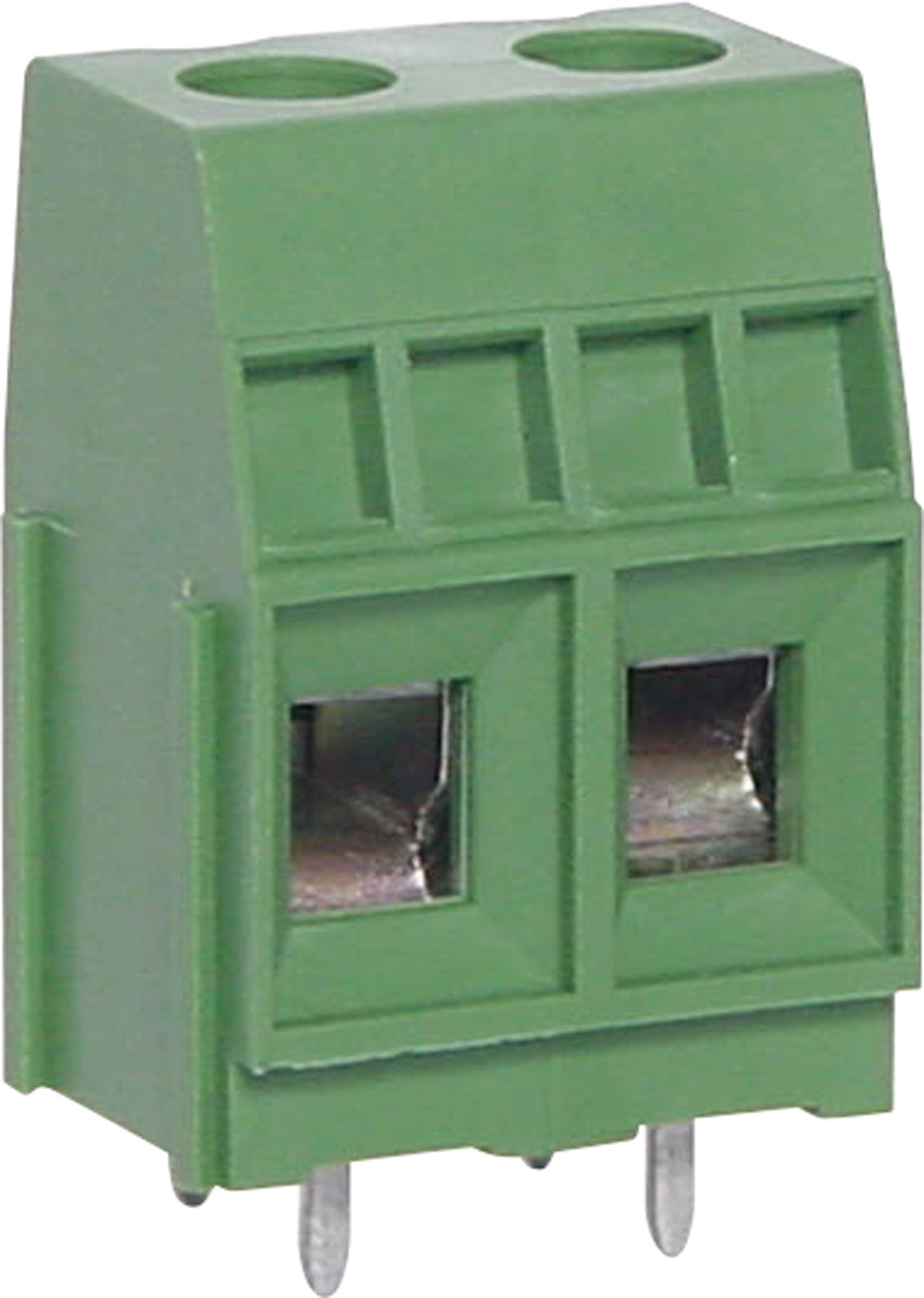 Screw Terminal 2 Way 10.16mm Heavy Duty PCB Mount Terminal Block P2052