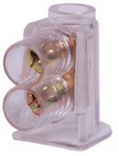 Crimps & Lugs 40A 2 Screw Mains Cup Earth Connector P2125A