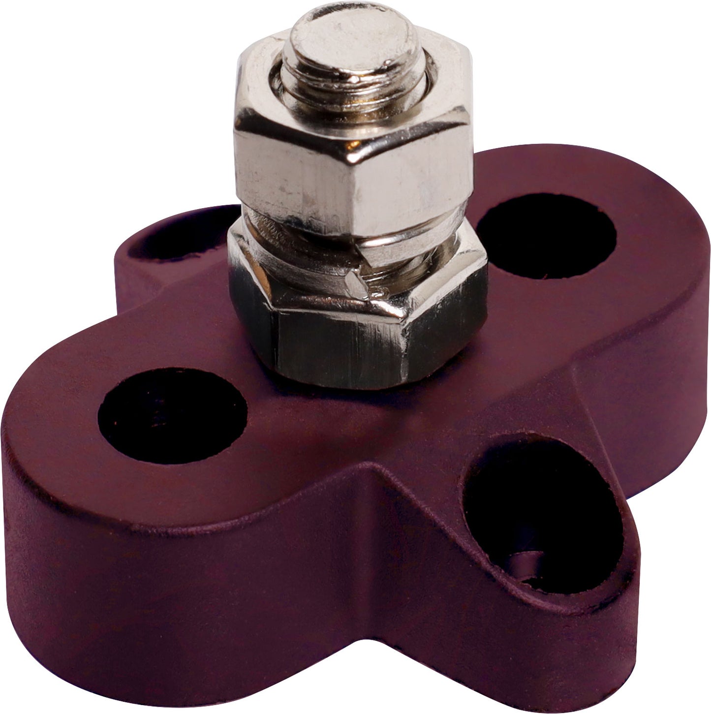 DC Power Connectors Single M8 Power Distribution Post Red P2172A