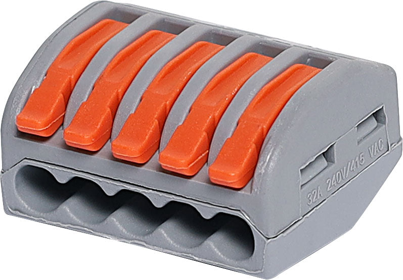 Screw Terminal 5 Way Splicing Terminal Block P2243
