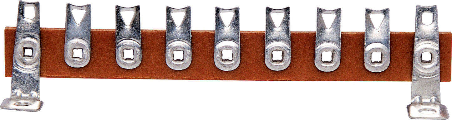 Headers & Shunt 9 Way Terminal Tag Strip P2309