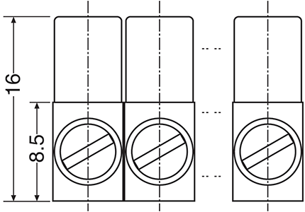 Pluggable Header 36 Way 5mm Pluggable Terminal Plug P2370