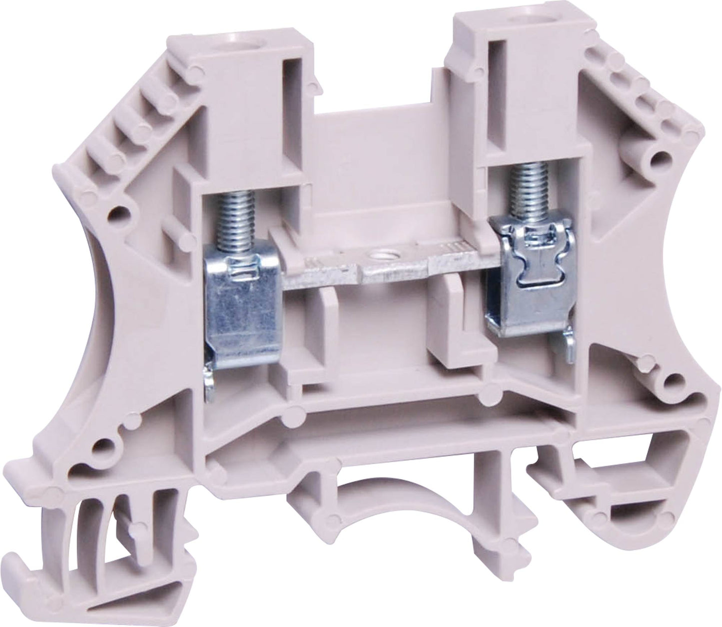 Screw Terminal 35A 4mm Grey DIN Rail Terminal P2403