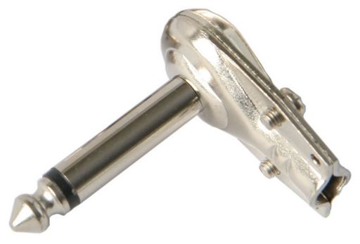 Plug 6.5mm R/a Mono Chromium Steel Screw Back P243